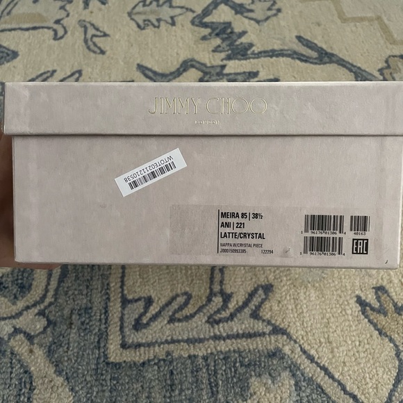 Jimmy Choo Meira Crystal-Embellished Sandal - Picture 4 of 7